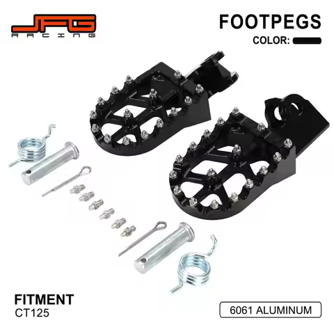Motorcycle Footpeg Foot Pegs Pedal Footrests Foot Rests For HONDA CT125 CT 125