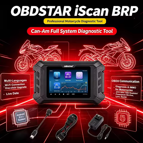 OBDSTAR iscan for BRP(Can-am) Intelligent Motorcycle Diagnostic Equipment for BRP OBD 2 Diagnostic S