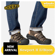 KEEN MEN'S NEWPORT Leather -BISON รองเท้ารัดส้นหนังพรีเมี่ยม สำหรับเดินป่า แคมปิ้ง รองเท้าสายลุย รองเท้าผู้ชาย รองเท้าผู้หญิง รองเท้าUNISEX