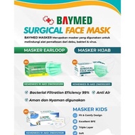ready Masker Hijab Surgical 3ply Baymed 50pcso murah