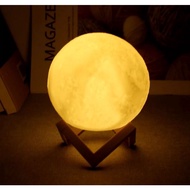 3d Moon Shape Lamp 3d
