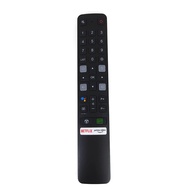 New voice remote control rc901v fmr6 for tcl4k/Android smart TV/Netflix/YouTube Qiy 65p725 55c716 50