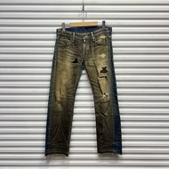 < OPMM >-[Neighborhood] 2 Face Savage Denim Jeans