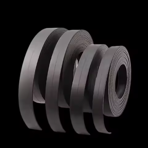 Flexible Magnetic Strip Tape 1-5 Meter Rubber Magnet Various Sizes 10x2 12x2 50x1.5 20x2 25x2 Mm for