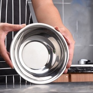 Stainless Steel Soup Bowl SUS 304 Basin Bowl Thick Hygienic Stainless Steel Basin Bowl