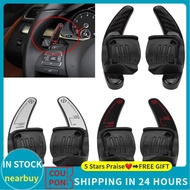 Wheel Shift 6 Paddle Golf Passat 2pcs Car CC Shifter Jetta Blade Steering VW MK5