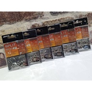 Taoyuan East District Fishing Tackle [BKK Split Ring-51 Solid Ring Iron Plate Tie Hook Ring]