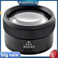 Jewelers Eye Glass 40X30 Loupe - Portable Magnifying Loop for Jewelry Repair and Inspection, Pocket 