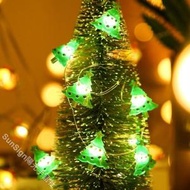 Sun - [ 聖誕樹2米 20燈] USB LED聖誕樹裝飾燈帶 (燈飾/聖誕樹/燈串/電池/LED) 聖誕節