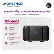 Alpine R2-A60F R-Series 4/3/2 Channel Hi-Res Audio Certified Power Amplifier