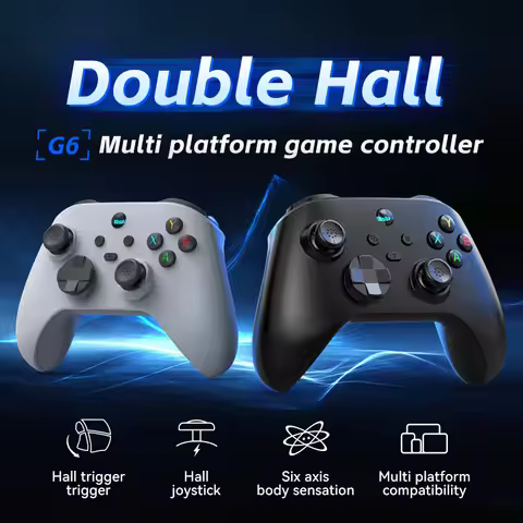 BSP G6 Wireless Bluetooth5.3 Tri-Mode Gamepad Hall rocker/Trigger Six-axis somatosensory For Nintend