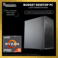 LITE WORKSTATION | TECWARE NEXUS AIR M2 STEEL BUILDS | AMD RYZEN 5 PRO 4650G 6 CORES 12 THREADS PROCESSOR with RADEON VEGA GRAPHICS BUILDNEXUSM2AIRSTEEL