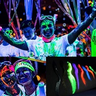 [ CPS ] Halloween Make up - Neon Make up Cream -  UV Glow In The Dark Face And Body Art Paint