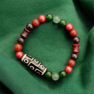 【OMAURA】THE VERDION Modern 9-Eye Dzi Bracelet