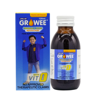 GROWEE Vitamins With Chlorella Growth Factor Syrup 120ml