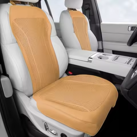 Breathable Leather Car Seat Cover Universal Front Seat Protection Cushion For Audi A3 A4 A5 Sportbac