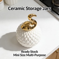MINI Spices Candy Jars Cover Animal Deer Bird Storage Container