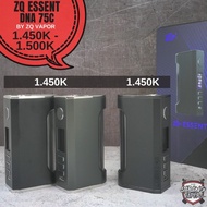 (((AALLOO)) ZQ ESSENT DNA 75C MOD SINGLE BATTERY AUTHENTIC BY ZQ VAPOR