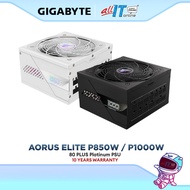 Gigabyte AORUS ELITE 80+ Platinum Full Modular ATX 3.0 PCIe 5.0 Power Supply - AE850PM (850W) / AE10