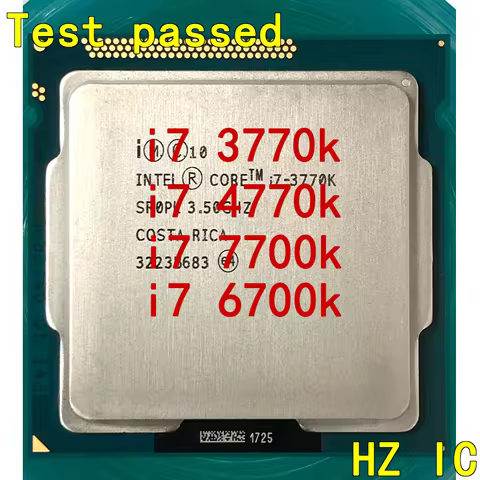 Intel Core i7 3770K i7 4770k i7 6700k i7 7700k New CPU in stock quad-core 1155