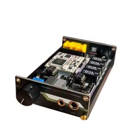 Class A Discrete FPGA R2R Portable Decoding Preamp Headphone Amplifier Small Tail USB Sound Card 24B