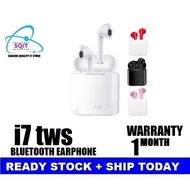 i7 TWS bluetooth earphone with charging compartment