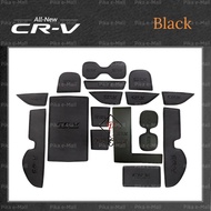 LEATHER Honda CRV 2024 - 2025 Interior Slot Mat Car Non Slip Mat CRV Gen6 Accessories 2024