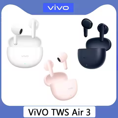 Original vivo TWS Air 3 TWS Earphone Bluetooth 6.0 AI Call Noise Cancelling True Wireless Headset Fo