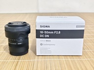 Sigma 18-50mm F2.8 Sony E Mount 行貨有保養