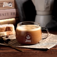Bincoo Coffee Cup Glass Cup American Cup Latte Iced Coffee Milk Cup 280ml latte Art Cup