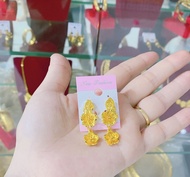 Bông tai cưới tòn ten hoa mai mạ vàng 24k cao cấp mẫu mới về