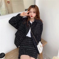 Tweed blazer set