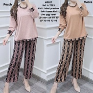 5027 Set 7023 long sleeve trouser suits