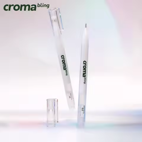 Croma 0.6mm /1 mm Highlight White Gel Pen 1/3Pcs fine tip white Fluorescent marker animation sketch 