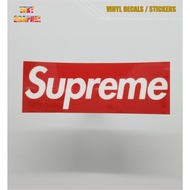 SUPREME Logo Sticker (Vinyl - waterproof, Glossy, Laminated)