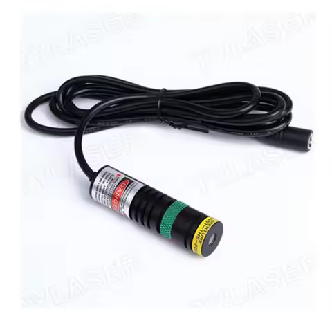 18X65mm Adjustable 520nm 10/30/50/80/135mw Green Dot/Line/Cross Beam Laser Diode Module W/ 5V Adapte