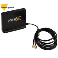 WIFI6E 2.4G 5G 6G Triple Dual-Band Extension Cable SMA Antenna Signal Amplifier Wireless Network Car