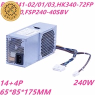 New PSU For Lenovo M82 4550 E31 72 73 H3050 Q77 A75 240W Power Supply PS-4241-02/01 PS-4241-03 HK340