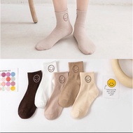 1 Pair High Quality Fashion sock Smile Face 2004-Smile