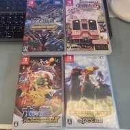 Switch 日版 Games 4隻 - Zoids, 鐵道日本, Pokken, 賽馬