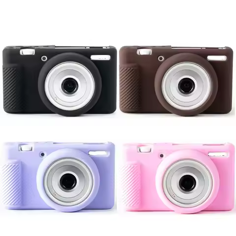 ZV1M2 ZV1F Soft Silicone Armor Skin Body Case Cover Protective Camera Bag For Sony ZV-1F ZV-1 Mark 2