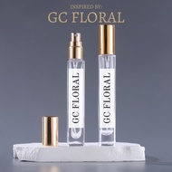 [ HOT SELLING ] GC FLORAL 10ML Perfume For Women Man Viral (GRADE PALING TINGGI) Murah Bau Tahan 24 