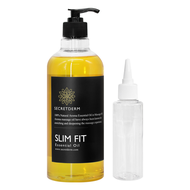 SECRETDERM 緊緻按摩精油 檸檬花香 附壓頭+空瓶  500ml  1組