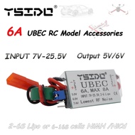 6A UBEC MAX 8A NPUT 7V-25.5V 2~6S Lipo Battery Output 5V/6V Switch Mode BEC for RC Drone Quadcopter 