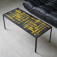 Coznap Medieval | Belgium Artist Juliette Belarti Porcelain Chip Coffee Table