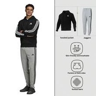 Men's Tracksuit: M 3S FL FZ HD Knitted Hooded Fleece Sweatshirt + M 3S FL TC PT Knitted Thermal Line