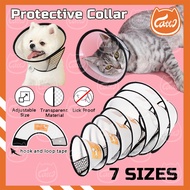 CATTO E-Collar Pet Protective Cone Collar Elizabeth Pet Cat Dog Wound Healing Cover Kolar Kon Perlin