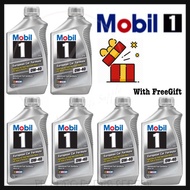 MOBIL 1 0W40 API-SN Fully Synthetic Engine Oil ( 6QT/5.68L ) Dexos (6 Bottles)