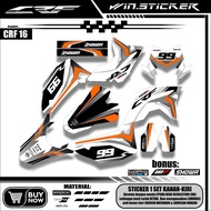 NEWEST Honda CRF 150 L Full Body Sticker List Best Selling Motif