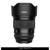 SONY Viltrox 75mm f1.2 for Nikon Z/ Fujisony